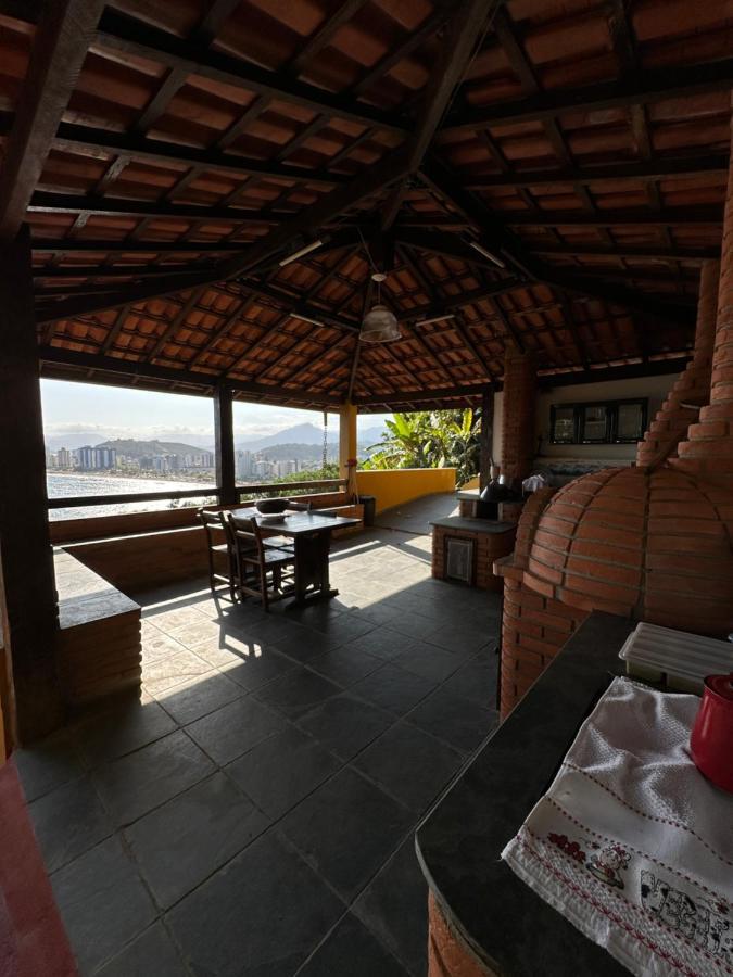 Honey Moon - Vista Do Mar Na Cama. Hotel Caraguatatuba Bagian luar foto